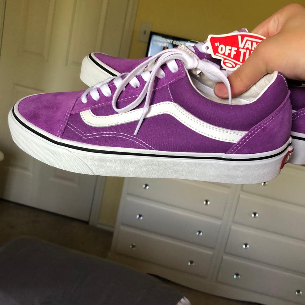 Purple vans
